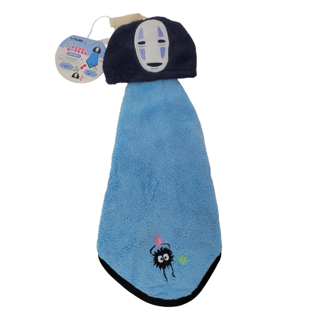 Spirited Away No Face Towel Face Micro Loop Towel Hand Towel Studio Ghibli New
